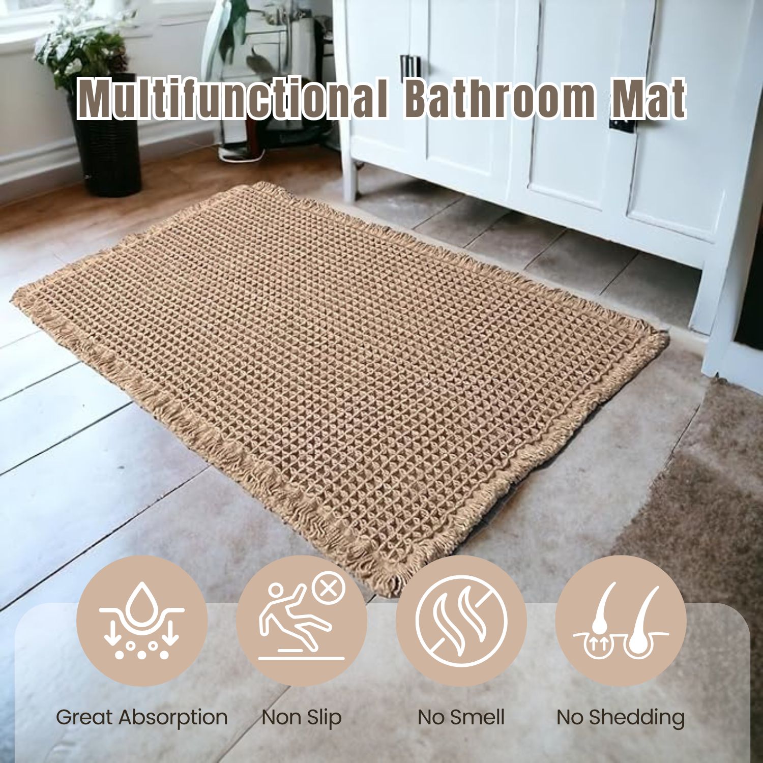 Multifunctional Bathroom Mat